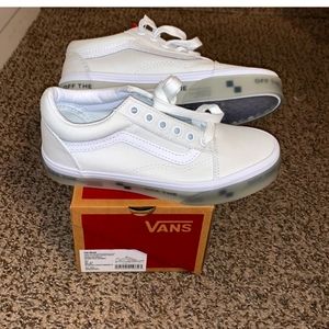 White vans new with tags